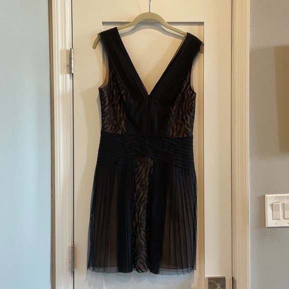 BCBGMaxAzria (US6) Black Aegle Cocktail Dress - Picture 1 of 10